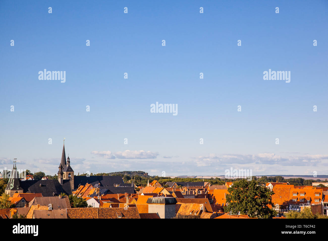 UNESCO World Heritage City Hotel, Harz, Saxe-Anhalt, Allemagne Banque D'Images