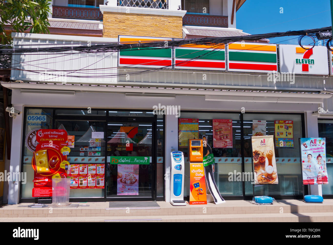 7-Eleven, Patong, Phuket, Thaïlande Banque D'Images
