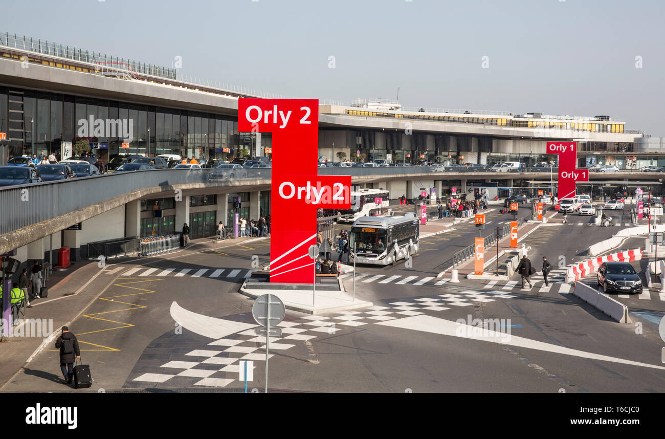 Flughafen Paris Orly Orly Frankreich www.alamyimages.fr