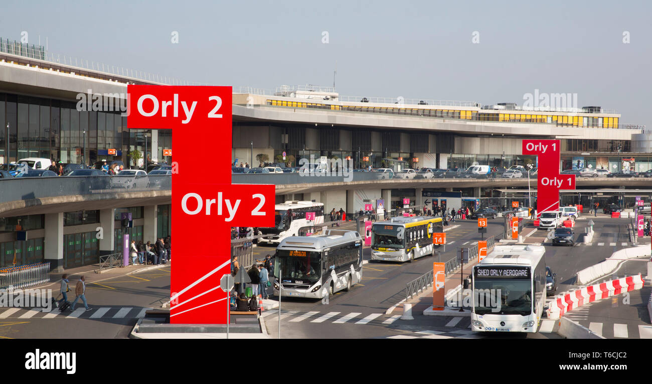 Flughafen Paris Orly Orly Frankreich www.alamyimages.fr
