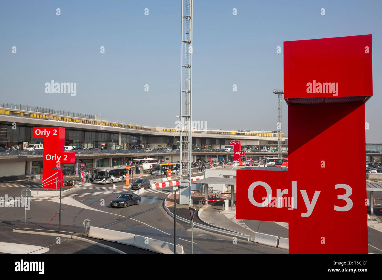 Flughafen Paris Orly Orly Frankreich www.alamyimages.fr