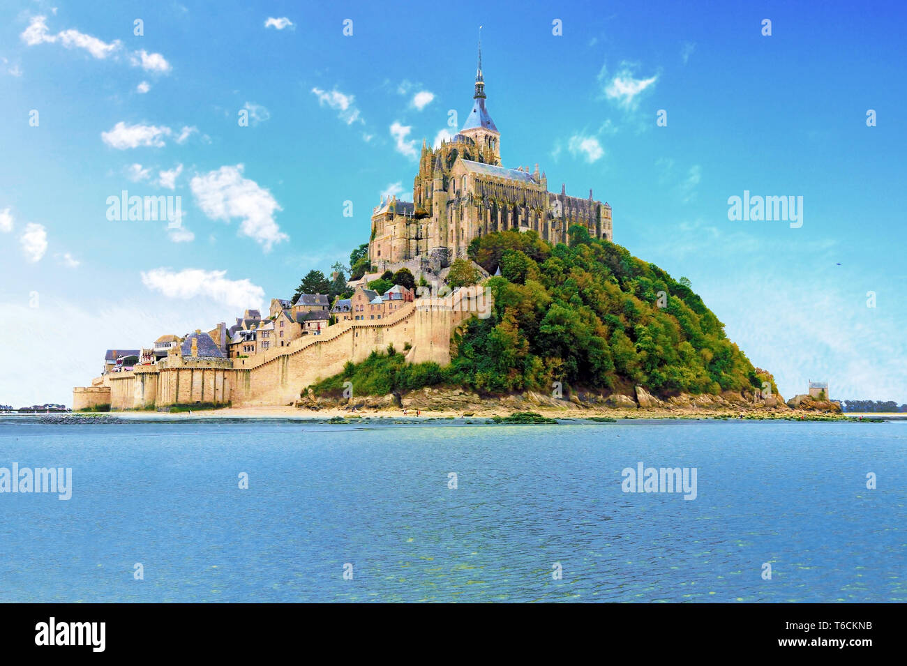 Mont saint michel abbey Banque de photographies et d’images à haute ...