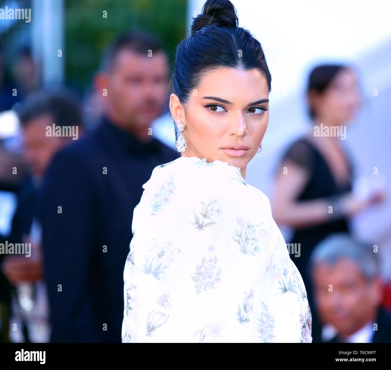 CANNES, FRANCE - 20 MAI 2017 : Kendall Jenner fréquente l '120 battements par minute de projection au 70e Festival de Cannes (Photo : Mickael Chavet) Banque D'Images