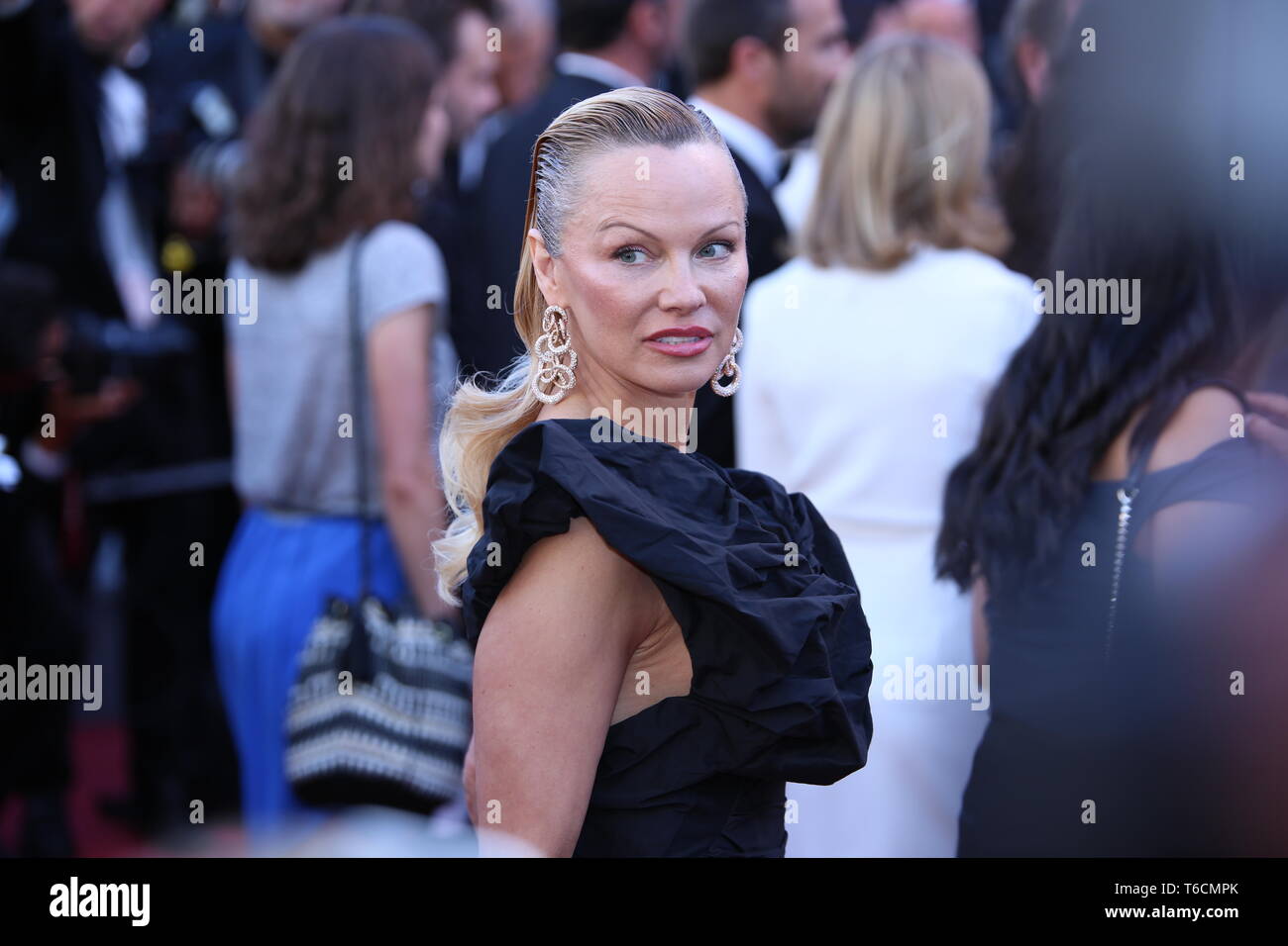 CANNES, FRANCE - 20 MAI 2017 : Pamela Anderson participe à la '120 battements par minute de projection au 70e Festival de Cannes (Photo : Mickael Chavet) Banque D'Images