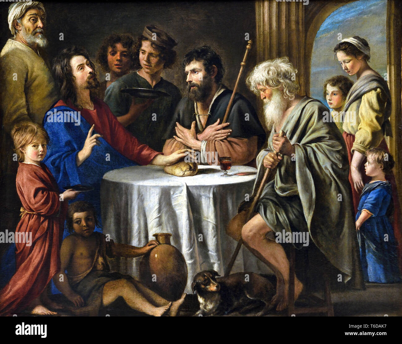 Les Pèlerins d'Emmaüs Les Pèlerins d'Emmaüs 1645 par Louis LE NAIN