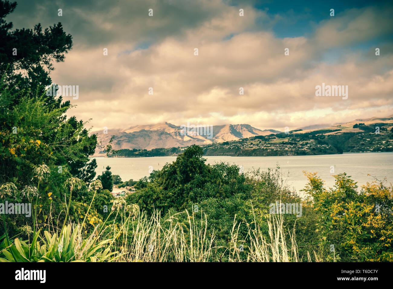 Christchurch voyages et visites Banque D'Images
