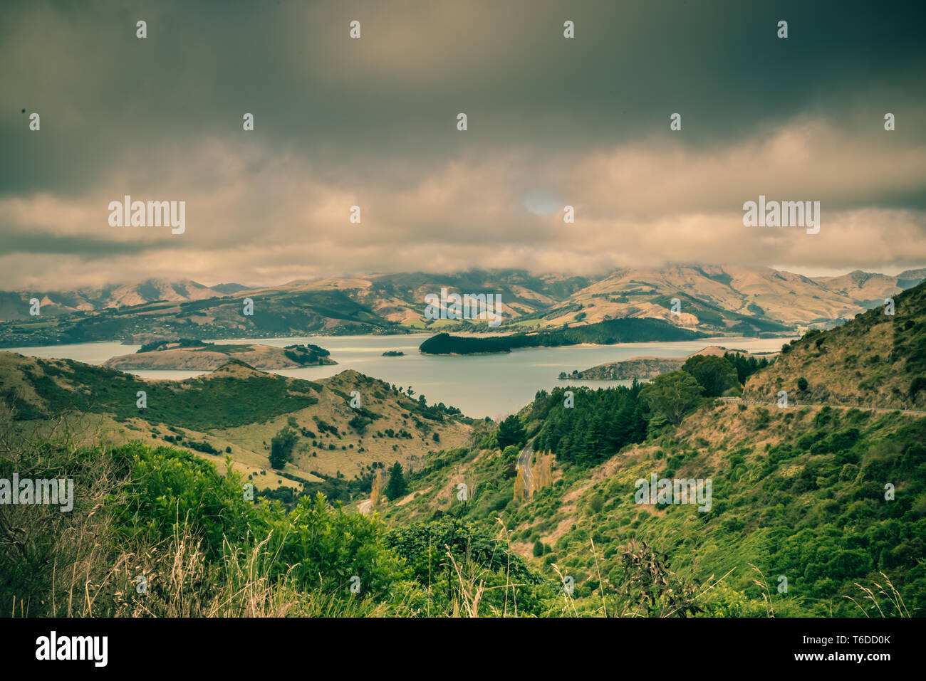 Christchurch voyages et visites Banque D'Images