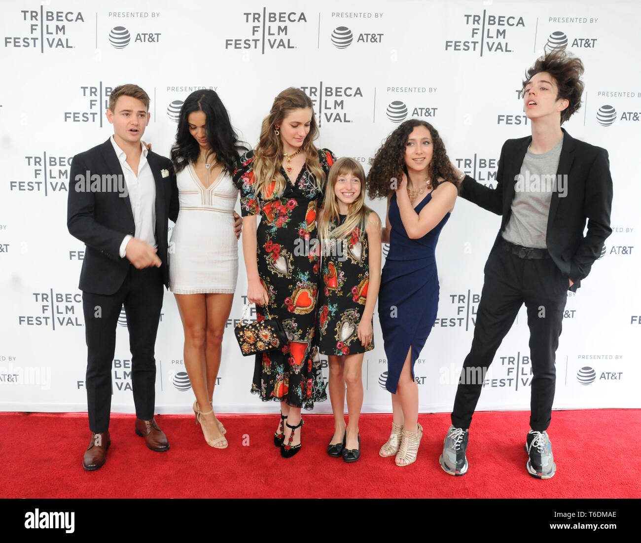 27 avril 2019 - New York, New York, États-Unis - exprimées à la Tribeca Film Festival 2019 Première mondiale de ''La Place de pas de mots'', tenue à la SVA Theatre de Chelsea à New York, New York, USA, 27 avril 2019 (Crédit Image : © Ylmj/AdMedia via Zuma sur le fil) Banque D'Images