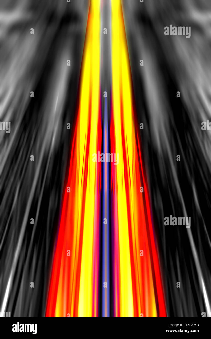 Des faisceaux lumineux dynamique contexte Banque D'Images