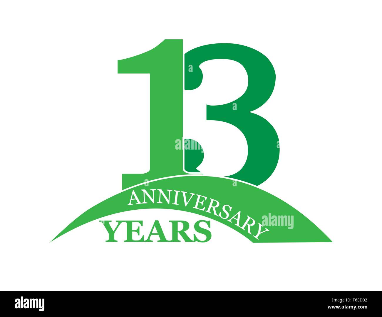 Logo Anniversaire 13 Ans Banque D Image Et Photos Alamy