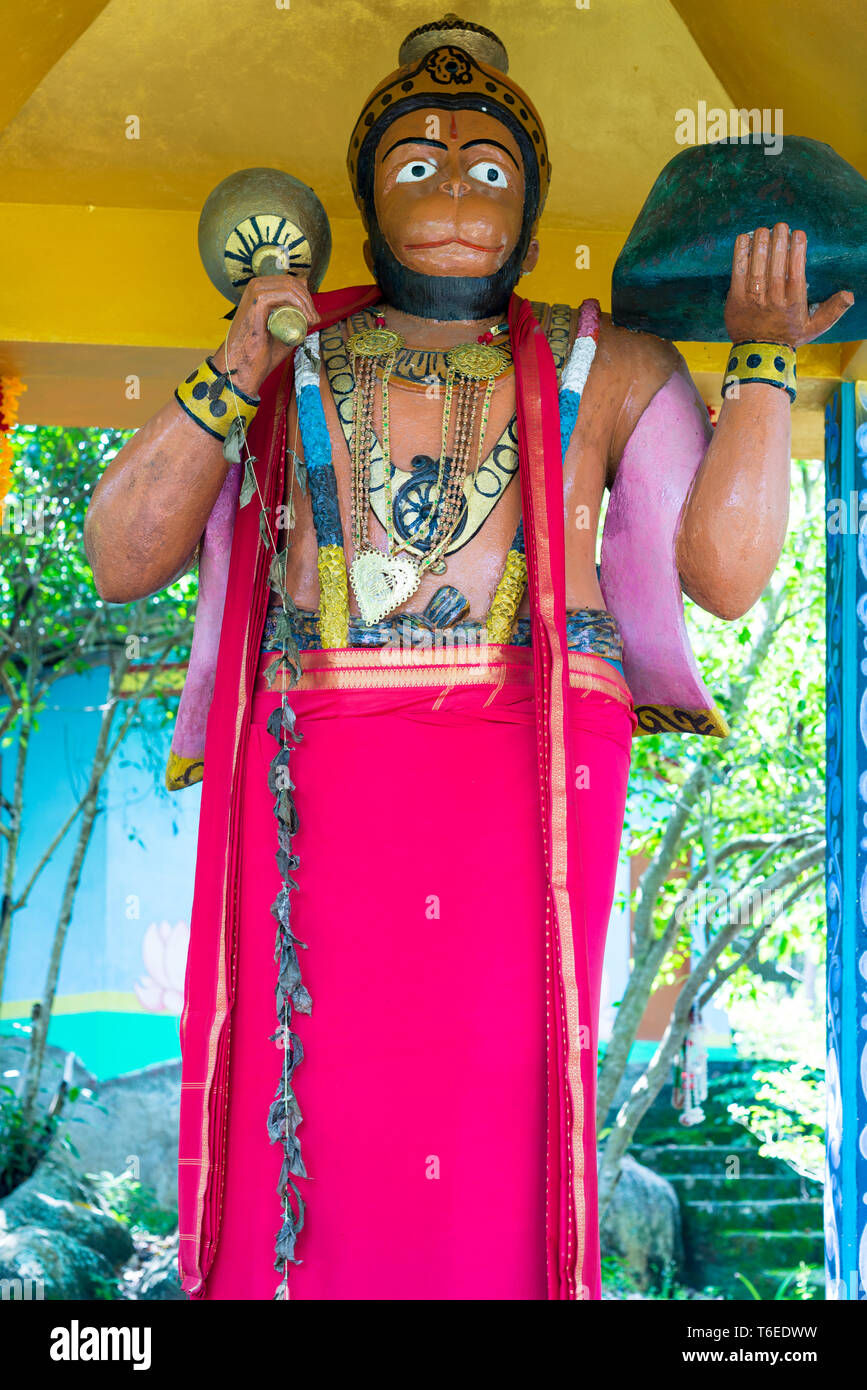 Statue d'Hanuman le Dieu Singe dans Unawatuna Banque D'Images