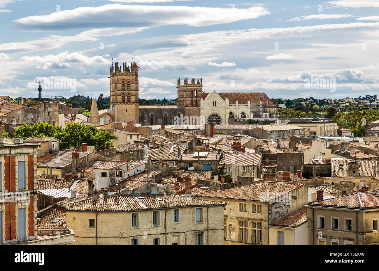 Vue sur la vieille ville. Banque D'Images