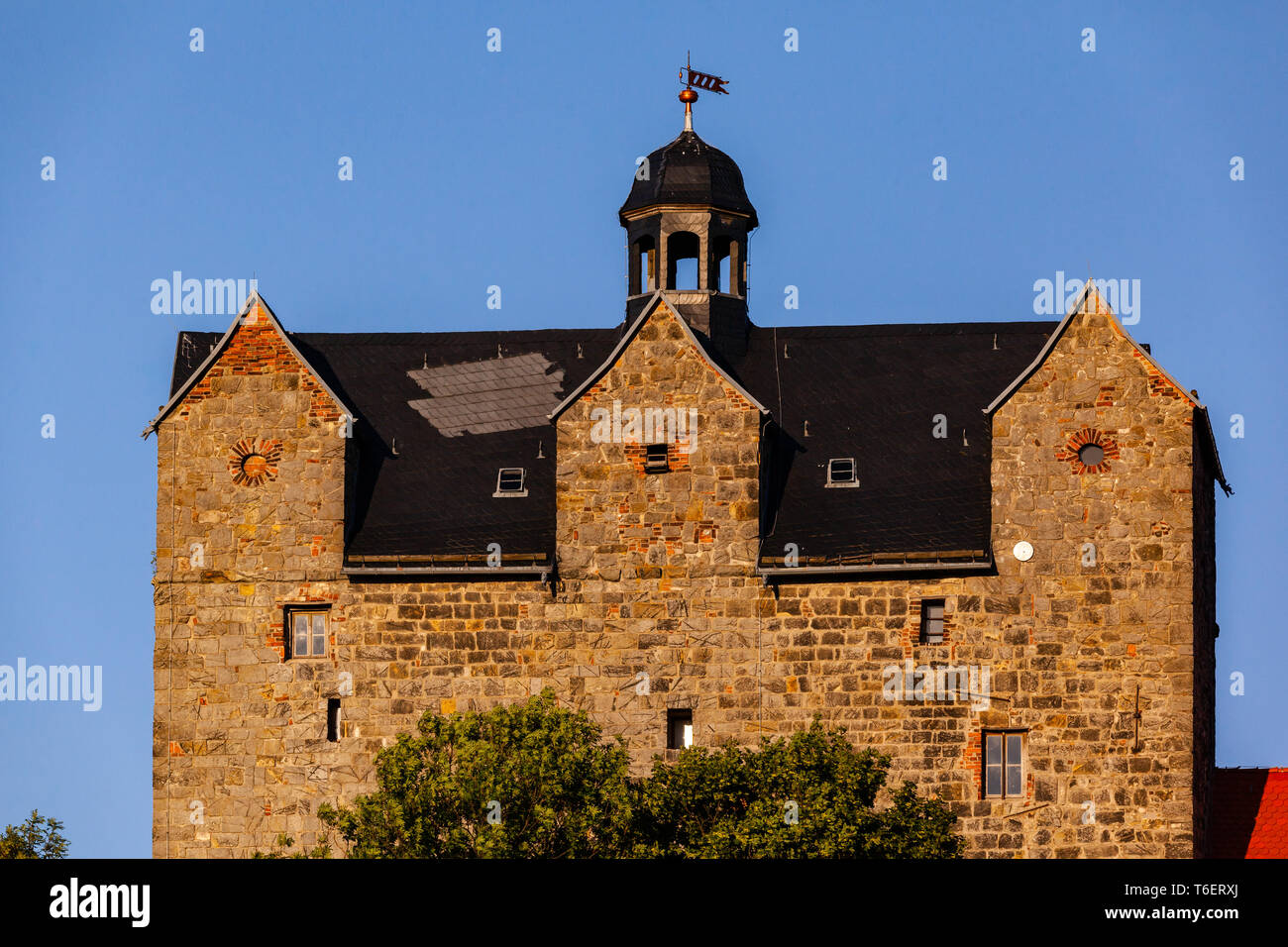 Château Ballenstedt, Saxe-Anhalt, Harz, Allemagne Banque D'Images