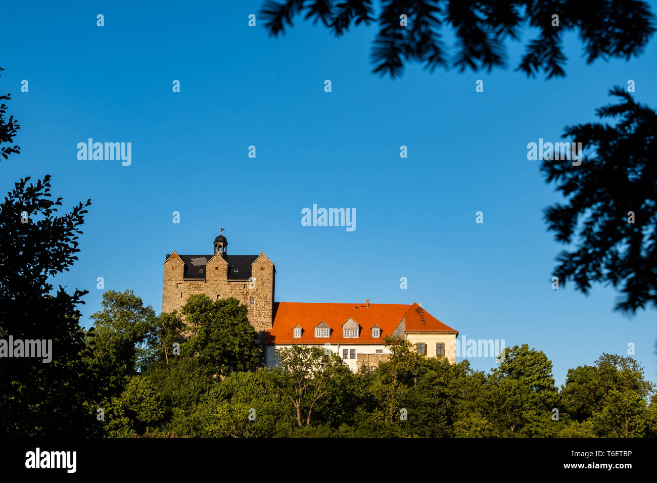 Château Ballenstedt, Saxe-Anhalt, Harz, Allemagne Banque D'Images