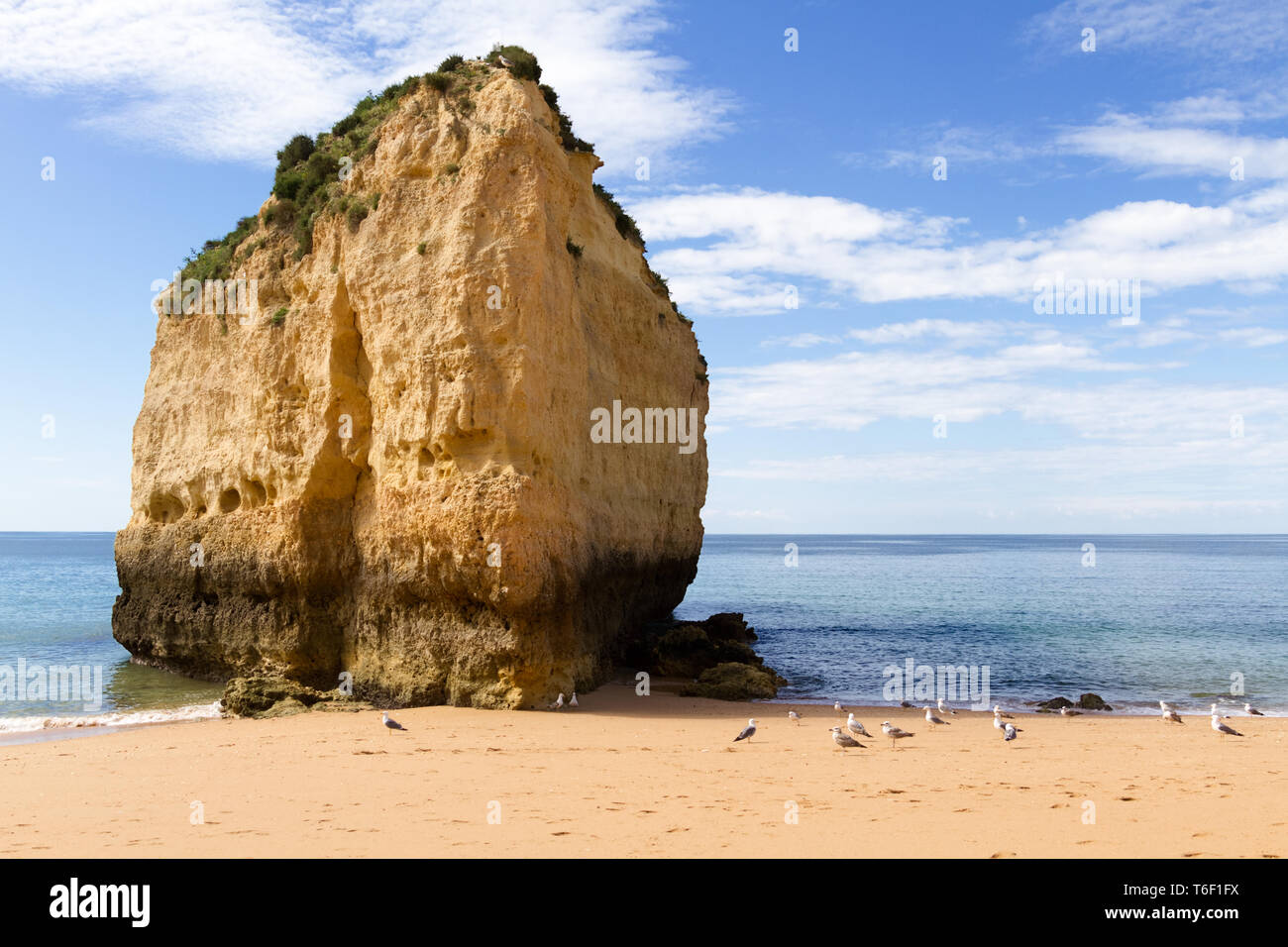 Cova Praia Redonda Banque D'Images