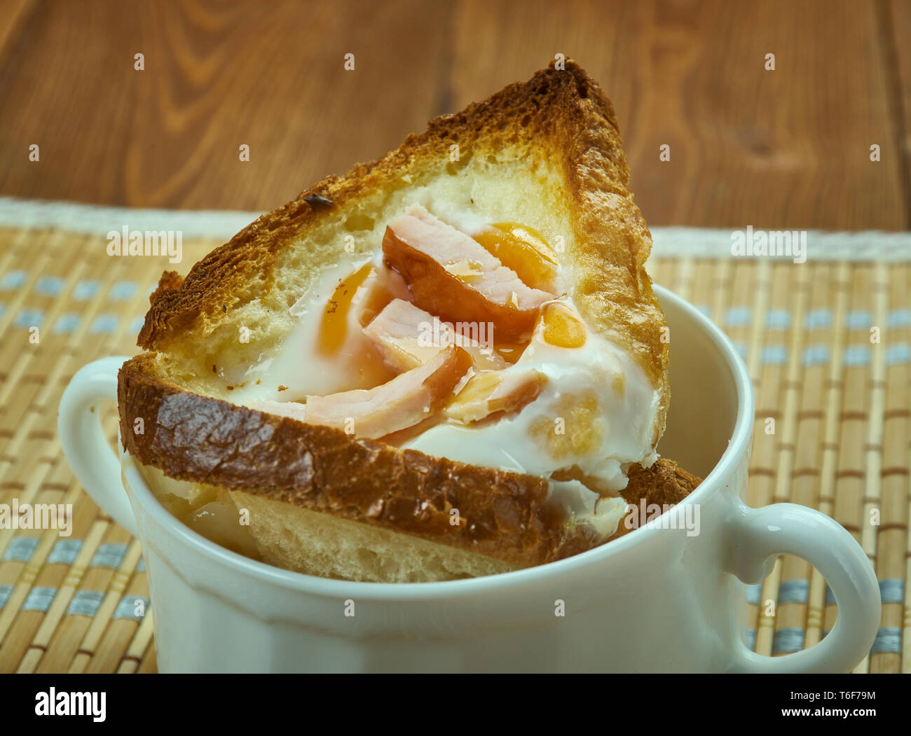 Petit-déjeuner Egg Cups Banque D'Images
