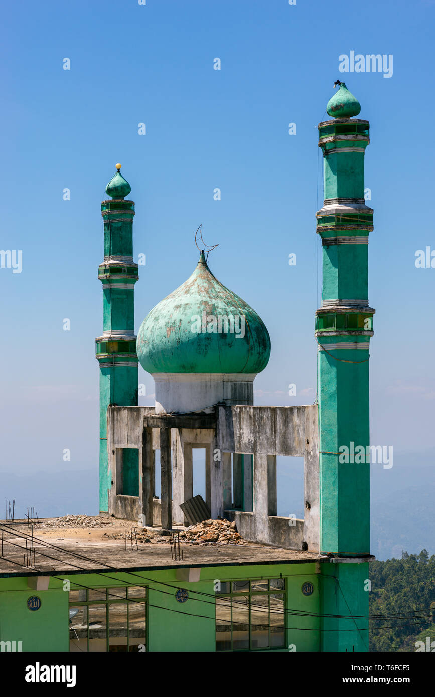 La ville im mosquée Haputale Banque D'Images
