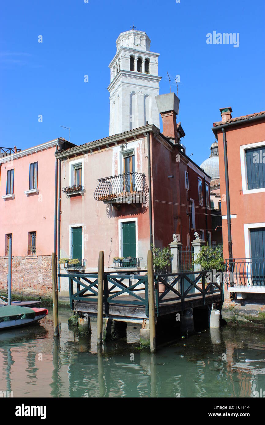 Vue de l'Isola San Pietro di Castello Banque D'Images