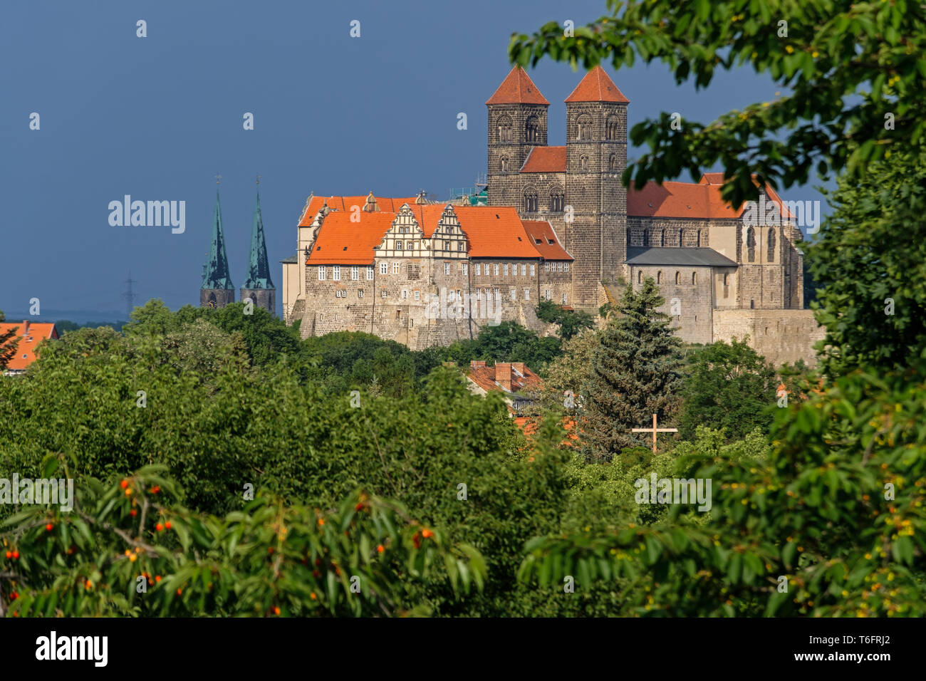 UNESCO World Heritage City Hotel, Harz, Saxe-Anhalt, Allemagne Banque D'Images