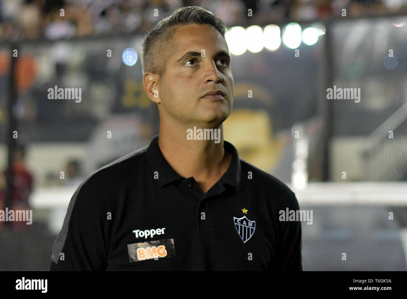 RJ - Rio de Janeiro - 01/05/2019 - 2019, un Brésilien Vasco x Atletico MG -Rodrigo Santana entraîneur de l'Atletico-MG au cours d'un match contre Vasco au stade Sao Januario pour le championnat brésilien UN 2019. Photo : Thiago Ribeiro / AGIF Banque D'Images