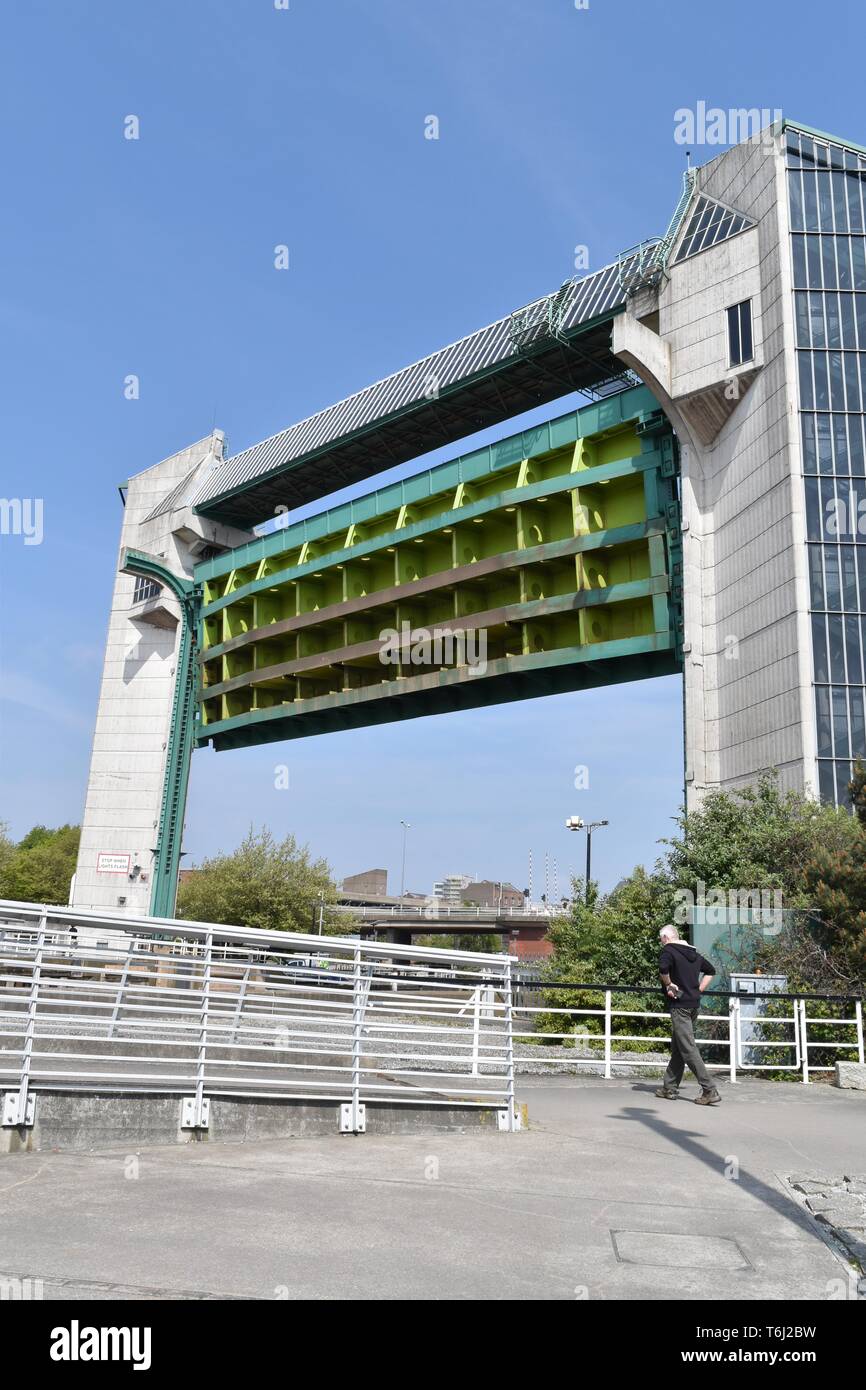 La ville de coque de la Culture barrière de marée Banque D'Images