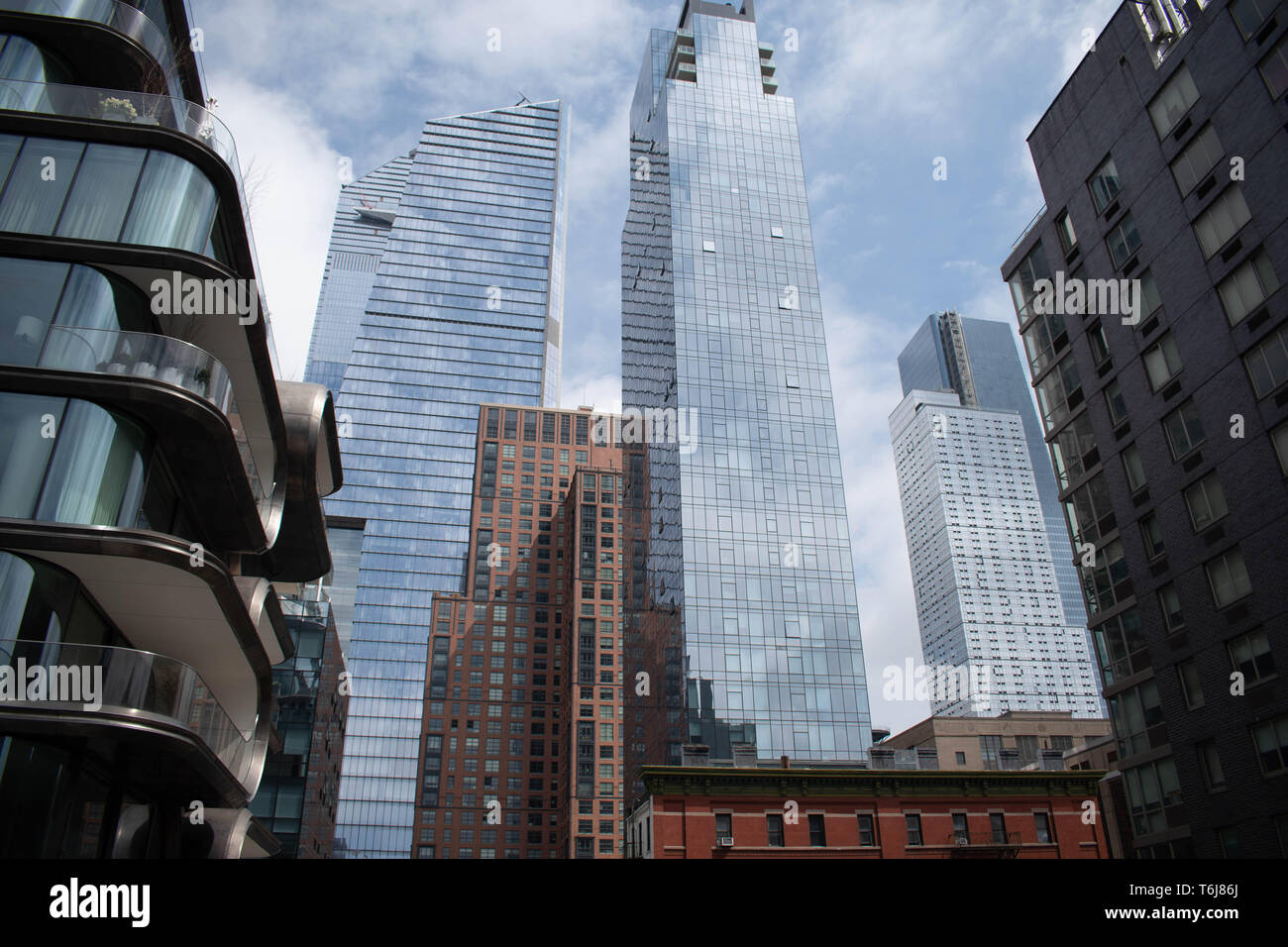 Highline, Central Park ou à l'Ouest 48e Rue. Ils ont tous leurs beaux regards et n'ont pas de prix. Visiter ces endroits pour vous surprendre ! ! ! ! ! ! ! ! Banque D'Images