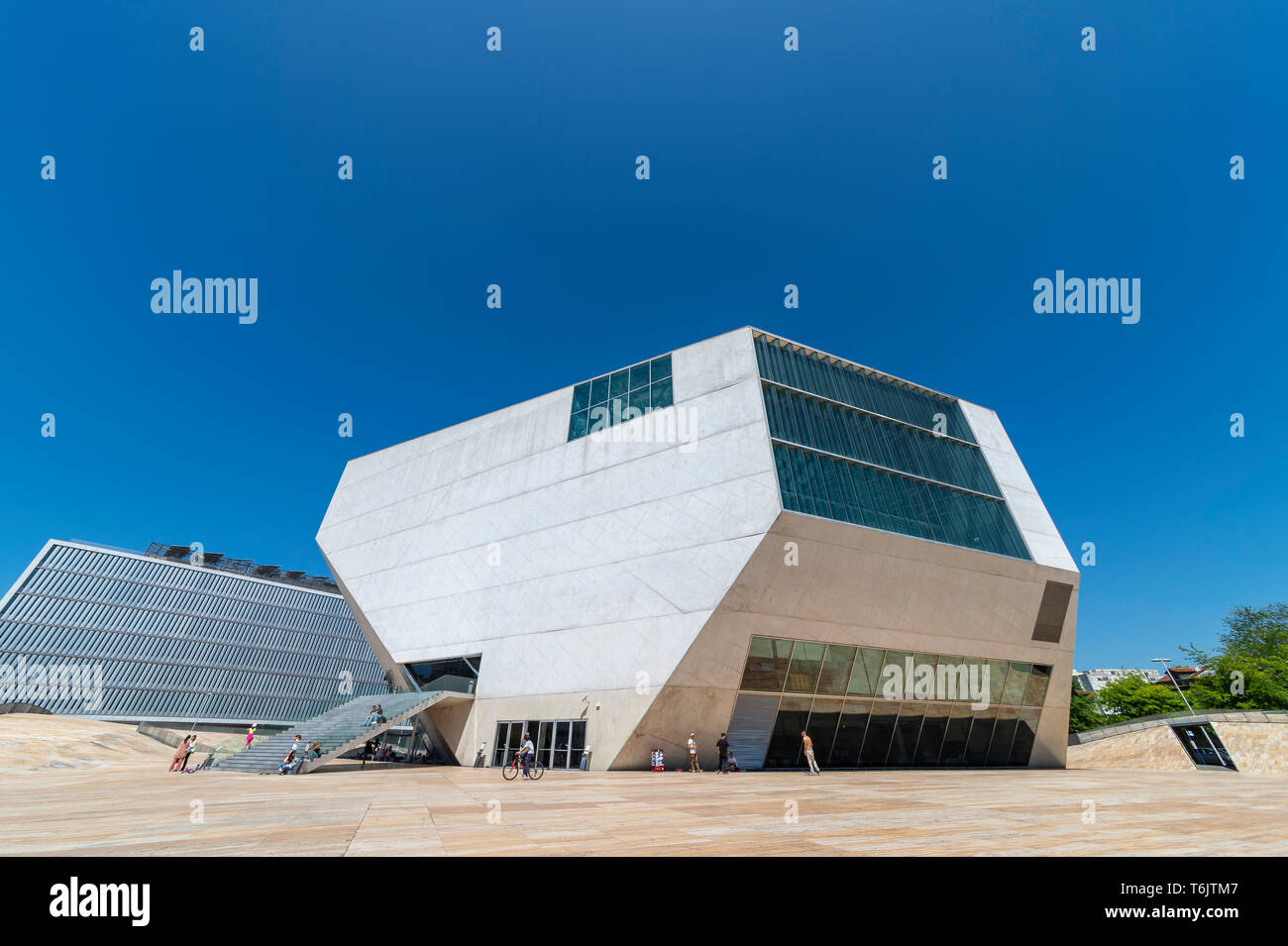 Casa de Musica / Maison de la musique, Porto, Portugal Banque D'Images