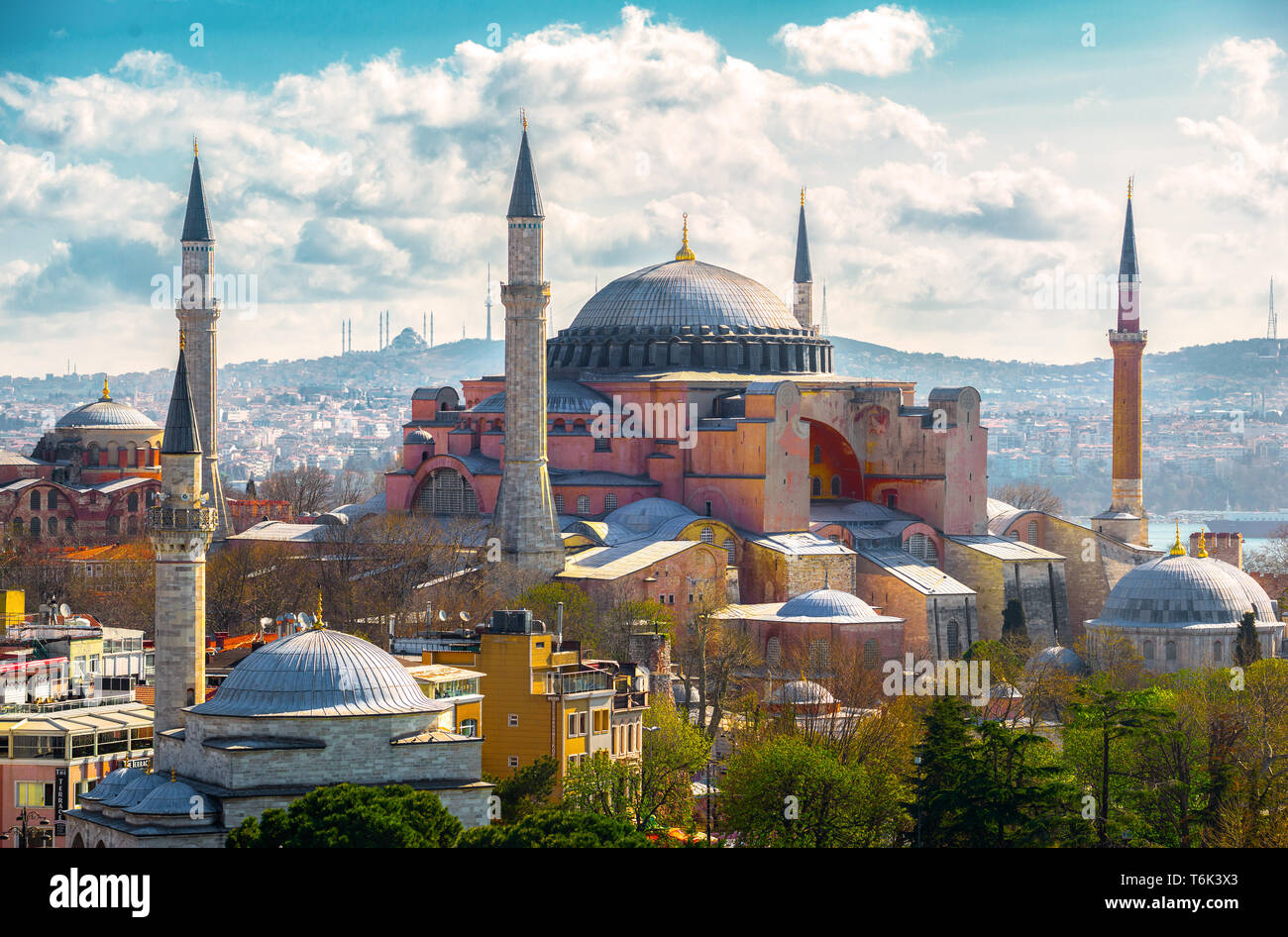 Basilique Hagia Sofia Banque d'image et photos Alamy