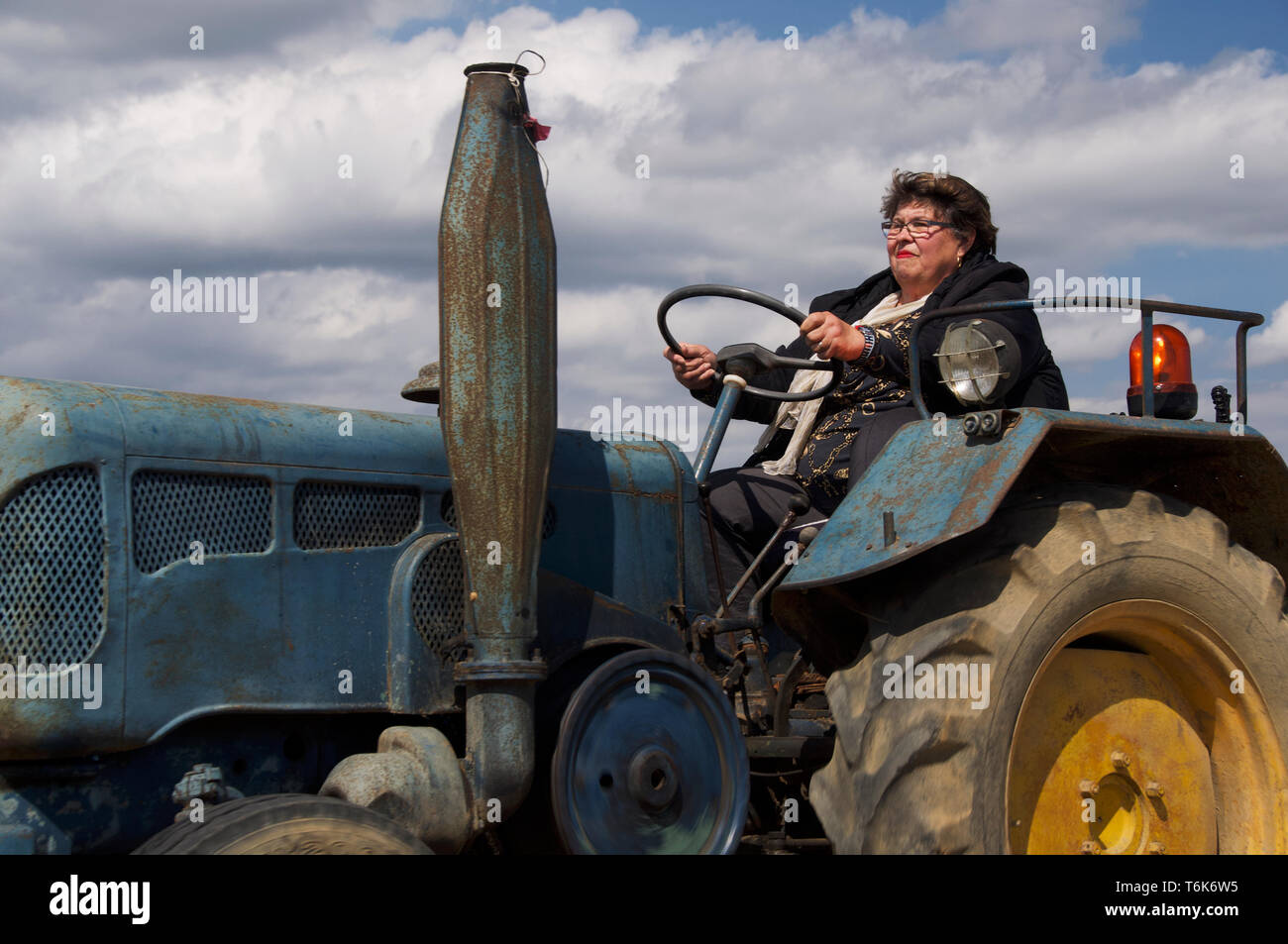 Scène de pays Catalan juste Banque D'Images