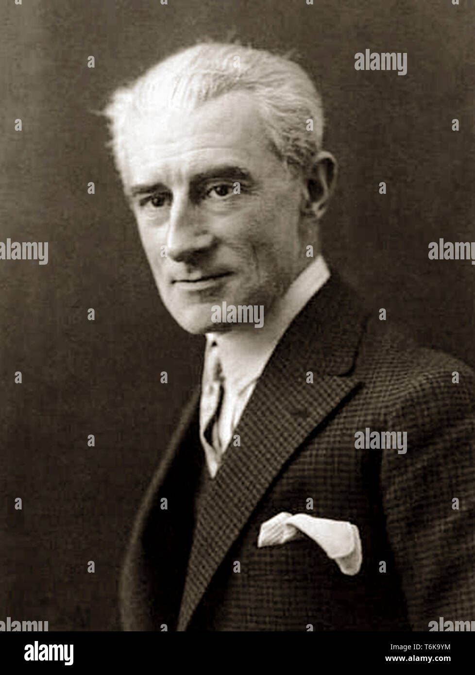 Joseph Ravel, Joseph Maurice Ravel (1875 - 1937) Compositeur, pianiste et chef d'orchestre. Banque D'Images