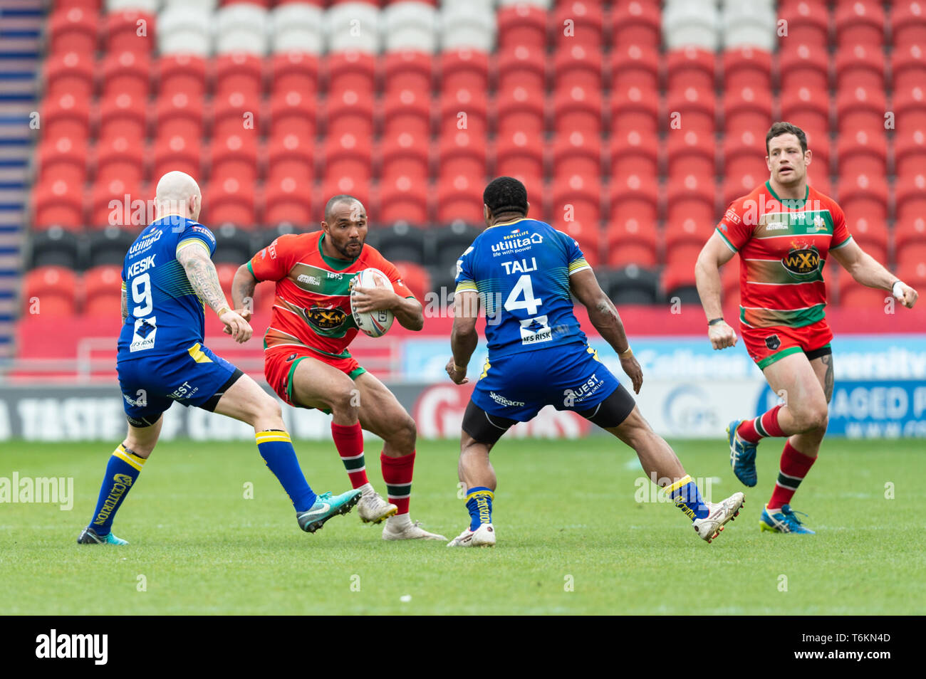 Doncaster 10-12 North Wales Crusaders - 28-04-2019 Banque D'Images