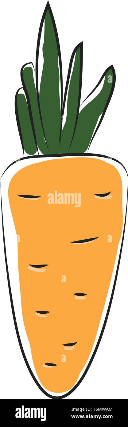 Jus de carotte frais Illustration de Vecteur