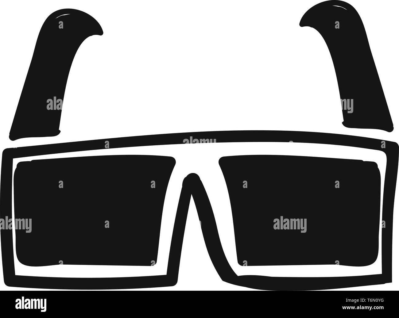 Une icône d'un verre bien frais vector dessin en couleur ou de l'illustration Illustration de Vecteur