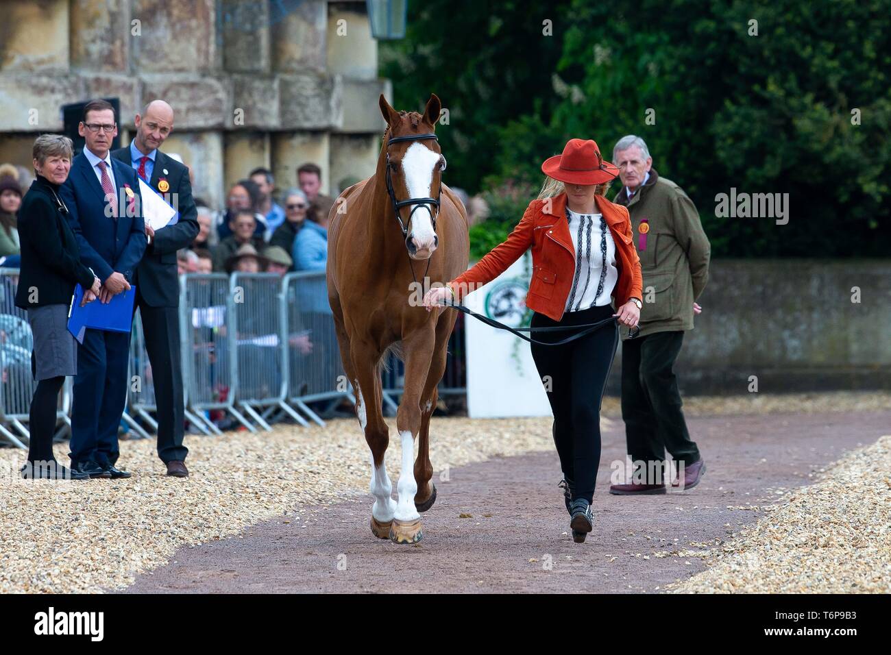 Badminton, Gloucestershire, Royaume-Uni. 09Th Mai, 2019. Emily King. GBR. Dargun. Y Monter. Mitsubishi Motors Badminton Horse Trials. Grand Chelem Rolex. Horse Trials. Le concours complet. Le Badminton. Le Gloucestershire. United Kingdom. GBR. {01}/{05}/{2019}. Credit : Sport en images/Alamy Live News Banque D'Images