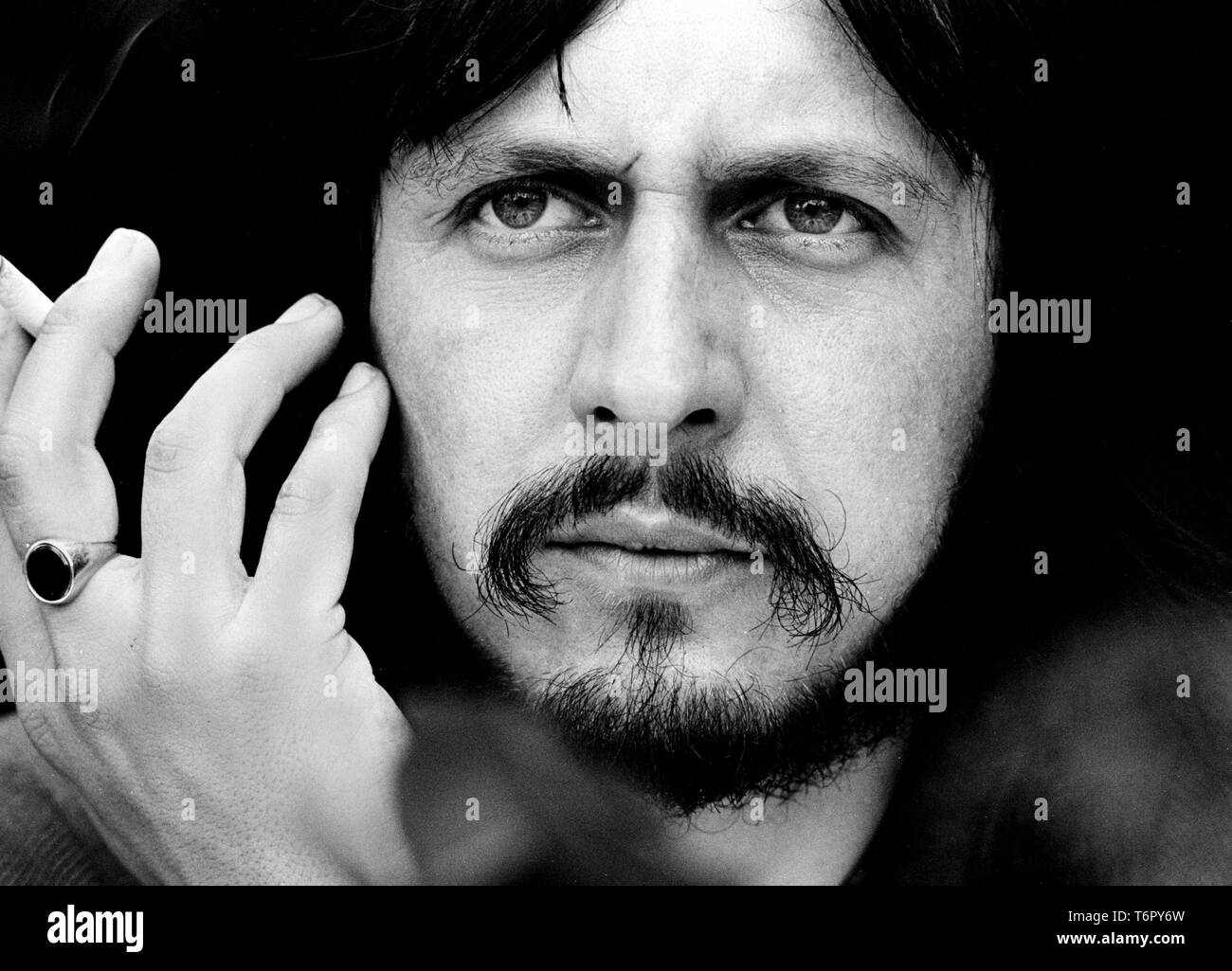 John Entwistle, en Angleterre, en 1971, Surrey, Grande-Bretagne - 1972, (Photo Gijsbert Hanekroot) *** légende locale *** John Entwistle qui l Banque D'Images