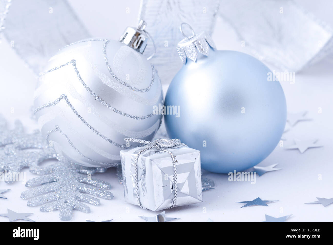 Boules de Noël Banque D'Images