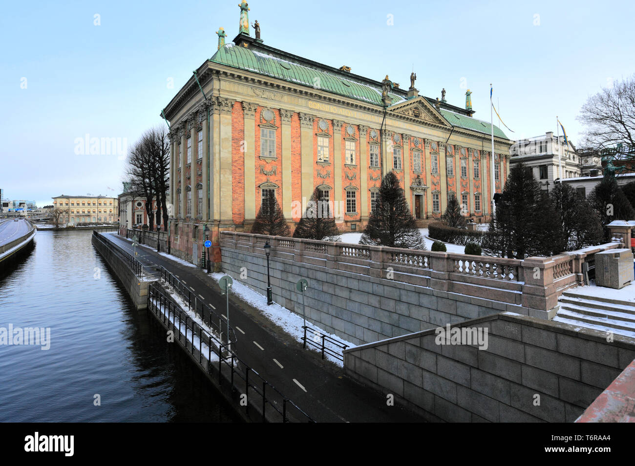 La Chambre de la Noblesse, Riddarhustorget, Ville de Stockholm, Suède, Europe Banque D'Images