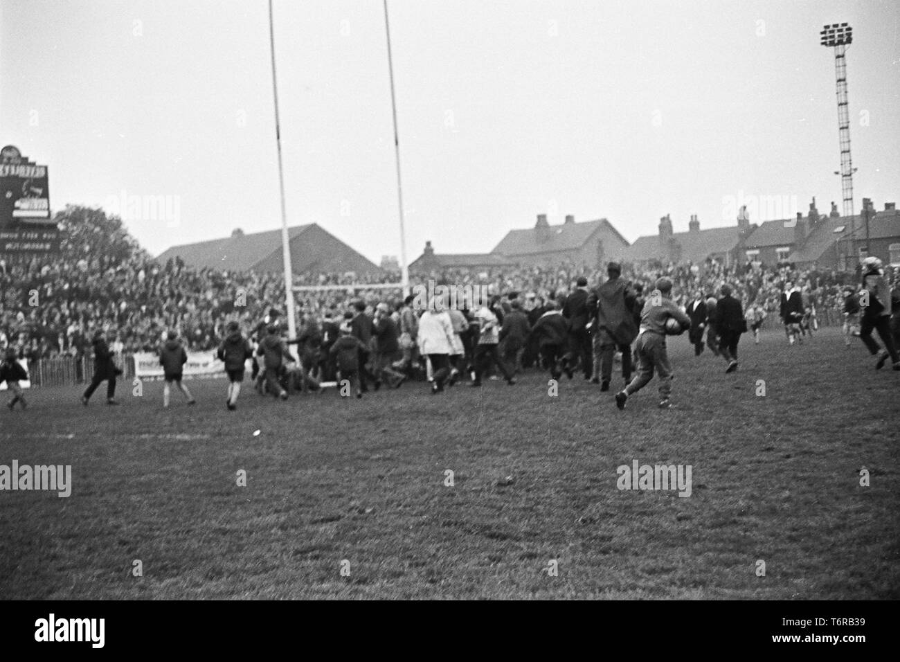 V Leeds Yorkshire Cup 1968 à Castleford Banque D'Images