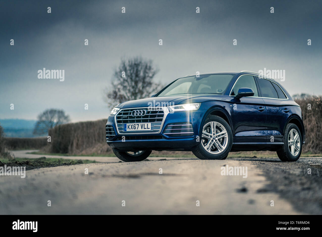 Vus Audi Q5 Banque D'Images