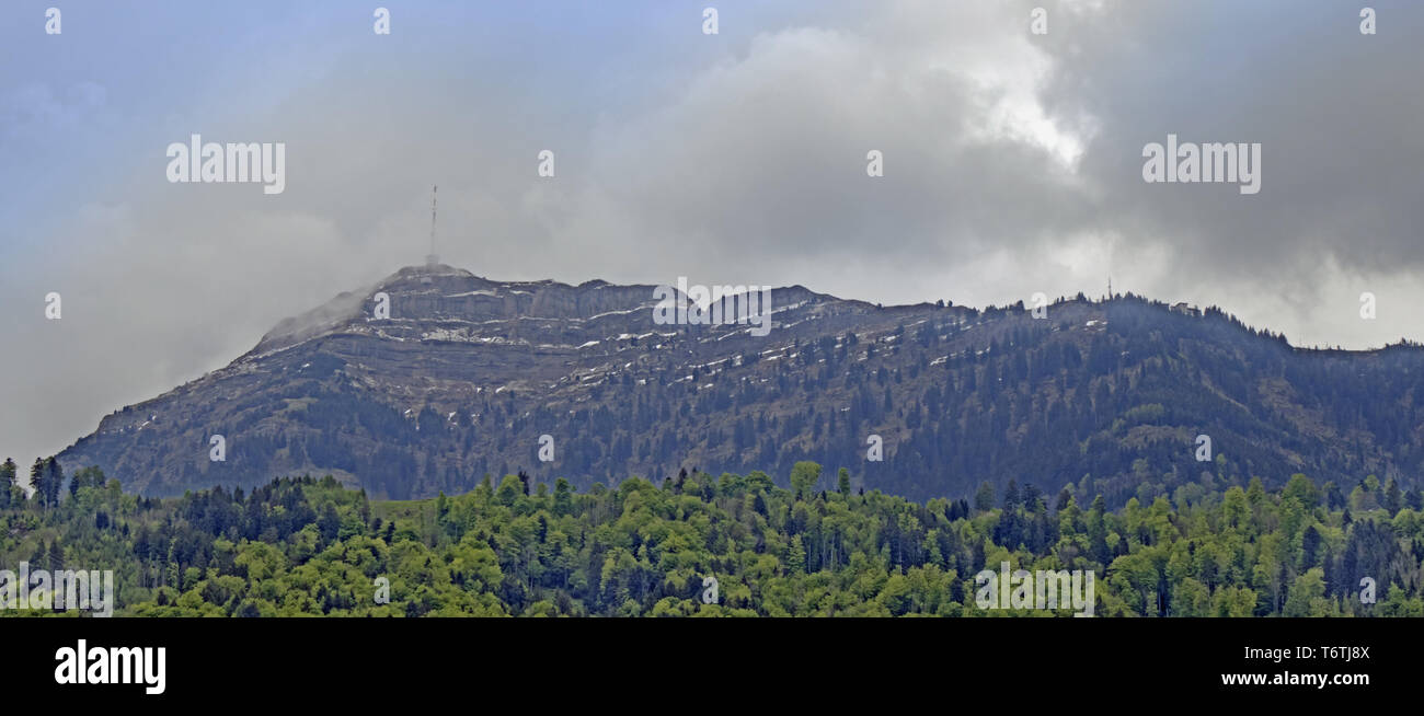 Mont Rigi, Küssnacht, Suisse Banque D'Images