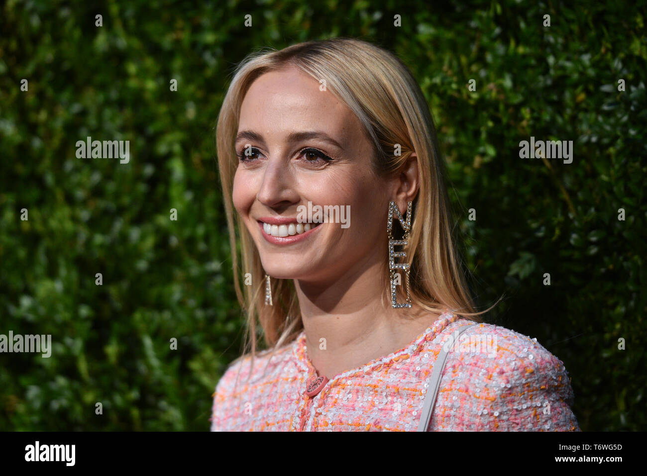 Harley Viera Newton arrive pour la 14e édition du Festival du film de Tribeca Artists Dîner offert par Chanel au restaurant Balthazar le 29 avril 2019 dans Nouvelles Banque D'Images