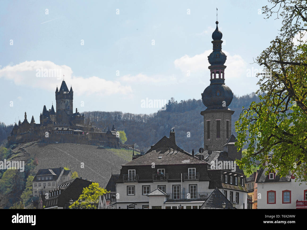 La princesse l'excellence sur Moselle, Allemagne Banque D'Images