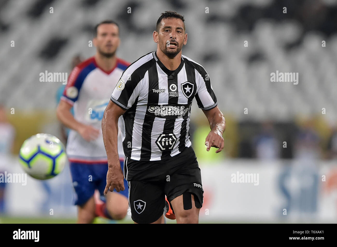 RJ - Rio de Janeiro - 02/05/2019 - un Brésilien 2019, Botafogo vs Bahia -Diego Souza Botafogo lecteur pendant match contre Bahia dans l'Engenhao stade pour le championnat brésilien UN 2019. Photo : Thiago Ribeiro / AGIF Banque D'Images