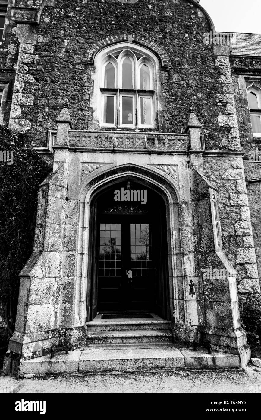 Lukesland est un 24-acre jardin familial dans le parc national du Dartmoor, sur le bord de Ivybridge, dans la région de South Hams, Devon. Situé dans la pittoresque vallée Banque D'Images