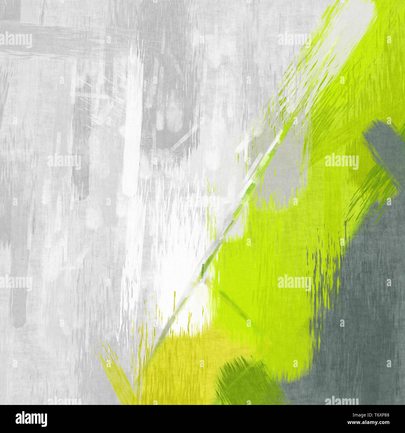 Couleur gris vert fond peinture Banque D'Images