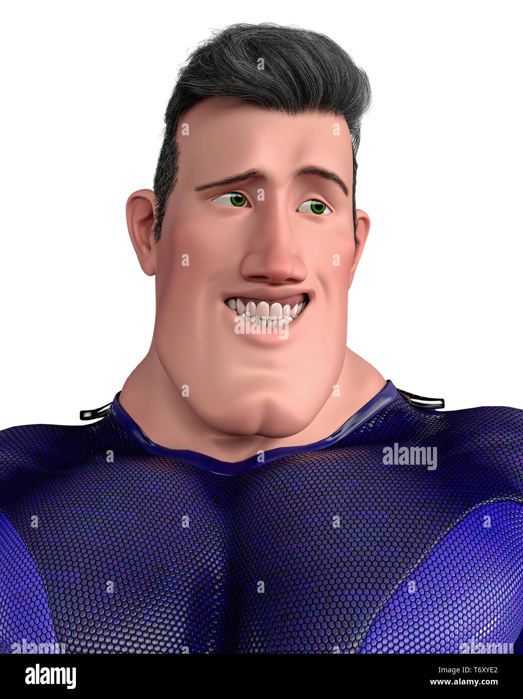 Ce Drole De Dessin Anime De Super Heros Va Mettre Un Peu De Fun Dans Vos Creations Photo Stock Alamy