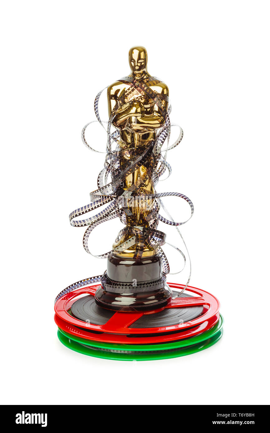 Attribution de cérémonie des Oscars et film de cinéma Banque D'Images