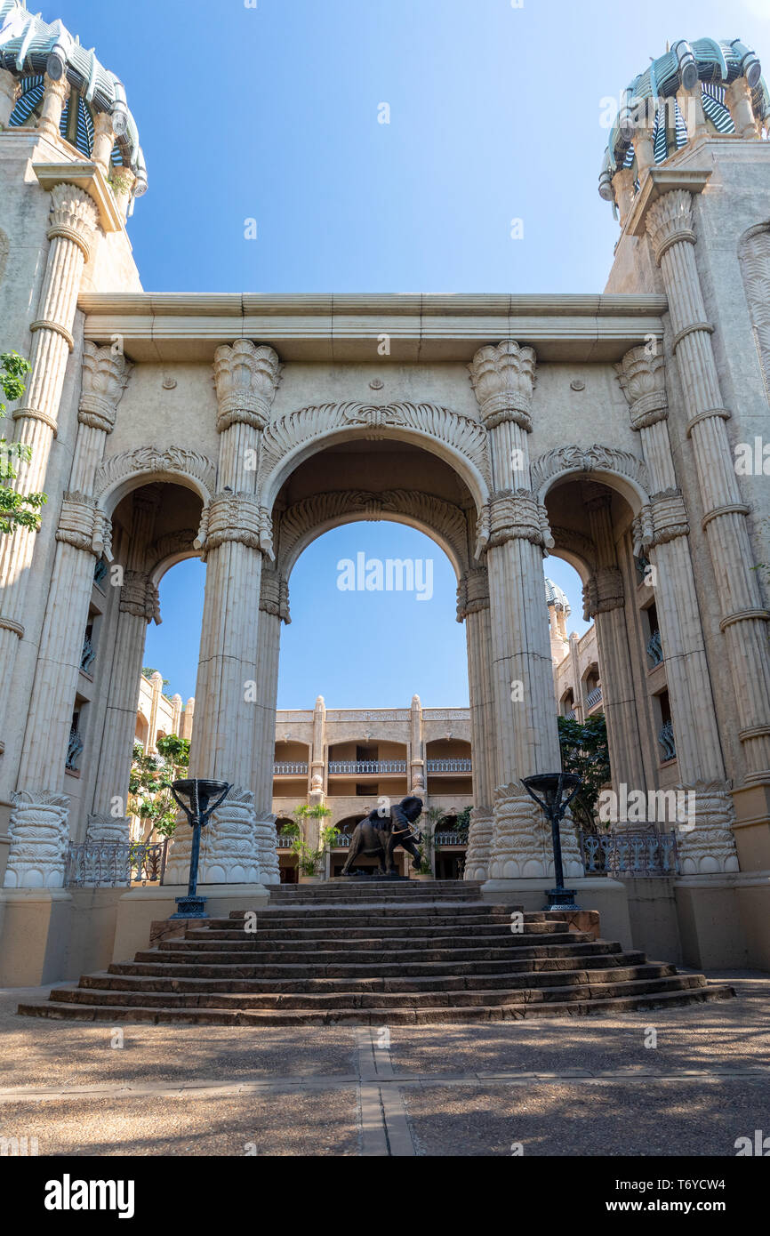 Elephant à Sun City, Lost City en Afrique du Sud Banque D'Images