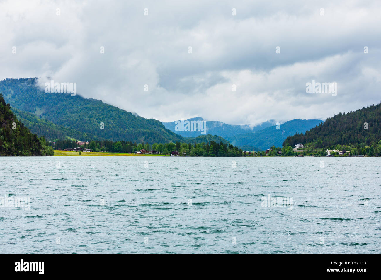 Paysage d'été Achensee (Autriche). Banque D'Images