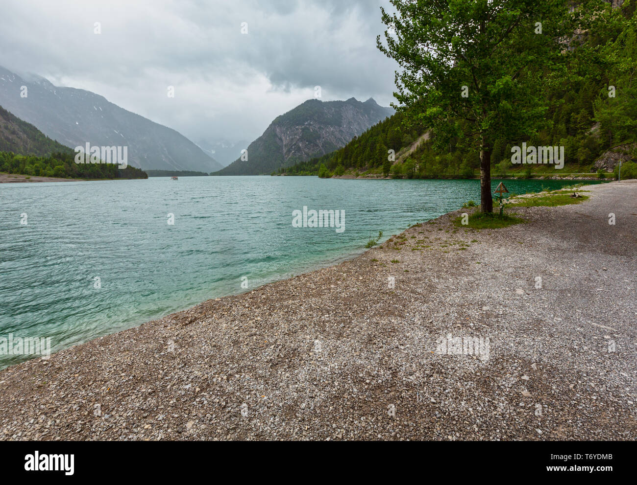 Lac Plansee, Tyrol, Autriche Banque D'Images